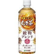 健康ミネラルむぎ茶 穀物ブレンド 600ml×24本 [ブレンド茶飲料 カフェインゼロ]