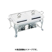 18-8 共柄角チェーフィングデッシュ ダブル 25インチ NTE72025