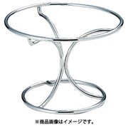 陶器丸皿スタンド クロスC 3870-2213 NST1301