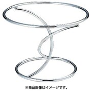 陶器丸皿スタンド クロスB 3870-2212 NST1201