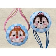 D01B0487 [ディズニーTSUM TSUM ゴム付きボタン チップ＆デール]