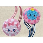 D01B0489 [ディズニーTSUM TSUM ゴム付きボタン マリー＆ダンボ]