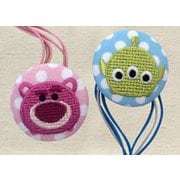 D01B0491 [ディズニーTSUM TSUM ゴム付きボタン エイリアン＆ロッツォ]