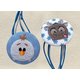 D01B0495 [ディズニーTSUM TSUM ゴム付きボタン オラフ＆スヴェン]