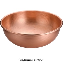 SA銅打出さわり鍋 手無・スズメッキなし 60cm WSW01060