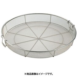 18-8 給食用手付き蒸しカゴ 細目 85cm AMSI005