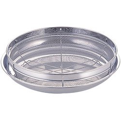 18-8 浅ザルトレーセット 25cm OS-04N AZL7401