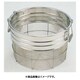 18-8 寸胴型ざる(11メッシュ) 43cm(取手付) 2斗 AZV18043