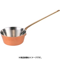 銅 ロングハンドルテーパープチパン 10cm PPT07010