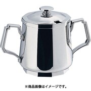 PJY20005 [18-8 角型シュガーポット(蓋付) 5人用]