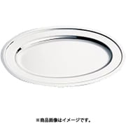 18-8 プレーン小判皿 16インチ NKB15016