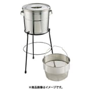 18-8 バケットIII スタンド式 13L (丸型洗いカゴ式)荒目 JBK04133