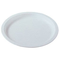 ポリプロピレン食器 白 丸皿 26cm No.1708W RMLC0