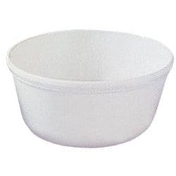 ポリプロピレン食器 白 おわん No.1704W ROW01