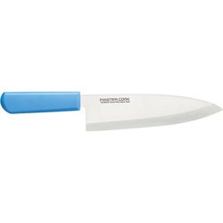マスターコック抗菌カラー庖丁 和風出刃 MCWK-240 ブルー AMSM102