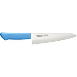 マスターコック抗菌カラー庖丁 洋出刃 MCDK-210 ブルー AMSM201