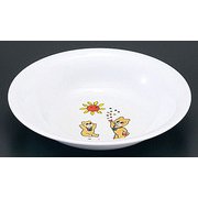 メラミンお子様食器「コロちゃん」 KF-2 カレー皿 RKL13