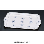メラミン「ビューティフラワー」 角皿 BF-20 (10インチ) RKK37020