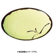 メラミン「織部」 丸皿 (大) OB-12 RML61012