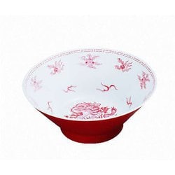 メラミン「瑞祥」 中華丼 CA-18 RTY85