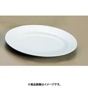 メラミン「青磁」 小判皿(リム型) CS-23(10インチ) RKBB7023