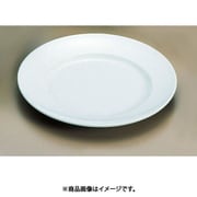 メラミン「青磁」 平皿(リム型) CS-21 (9インチ) RHL16021