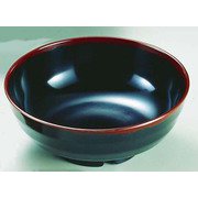メラミン「長次郎窯」 丼 AN-72B RDV14001
