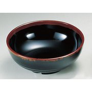 メラミン「長次郎窯」 丼 AN-69B RDV12001