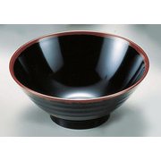 メラミン「長次郎窯」 そば丼(大) AN-65B RSB20001