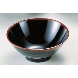 メラミン「長次郎窯」 そば丼(小) AN-64B RSB19001