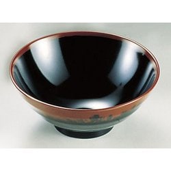 メラミン「長次郎窯」 丼(小) AN-63B RDV45001