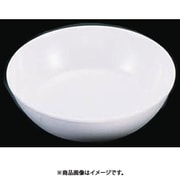 メラミン 給食用深皿 No.46B 白 RHK161B