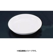 メラミン 和皿 No.42 (4.5寸) 白 RWZ07421B