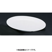 メラミン 小判皿(メタ型) No.36B (12インチ) 白 RKBC0361B