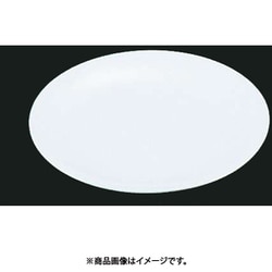 メラミン ライス皿(メタ型) No.31B 白 RLI10311B