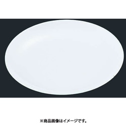 メラミン 平皿(メタ型) No.30 (9インチ) 白 RHL17301B