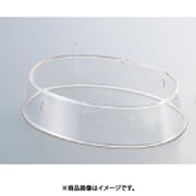 抗菌小判皿枠(ポリカーボネイト) W-218 18インチ用 NKB47218