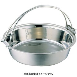 電磁用ツル付チリ鍋 33cm QTL27033