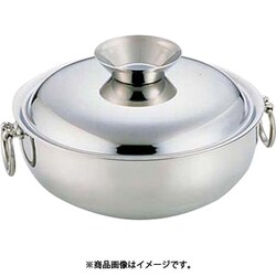 電磁用しゃぶしゃぶ鍋 25cm(STハンドルツマミ) QSY8225