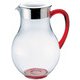UKウォーターピッチャー(蓋付)2.2L レッド 03031090 PUOB401