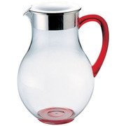 PUOB401 [UKウォーターピッチャー(蓋付)2.2L レッド 03031090]