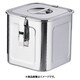 18-8 パッキンフック付角キッチンポット 15cm AKT37015