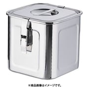 AKT37015 [18-8 パッキンフック付角キッチンポット 15cm]