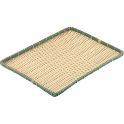 PP 竹 角型 浅ざる 60型 OT-600-BB AZL6305