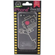 JI5SP36 [iPhone SE/5S/5専用 アイフォンプラス ゴールド ハードケース Robot]