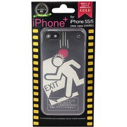 JI5SP41 [iPhone SE/5S/5専用 アイフォンプラス ゴールド ハードケース EXIT]