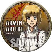 進撃の巨人 缶バッジ アルミン [キャラクターグッズ]
