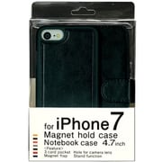 BJMG-IP7BK [iPhone 7 用 4.7インチ マグネットホールドケース ブラック]