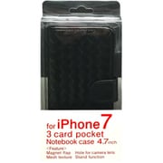 BJMSSL-IP7BK [iPhone 7 用 4.7インチ メッシュタイプケース ブラック]