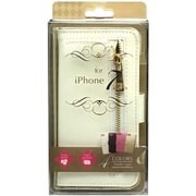 BJWH-IP7WH [iPhone 7 用 4.7インチ ウォレットタイプケース ホワイト]